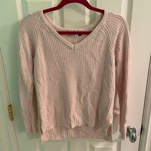 Pink High-Low Sweater Size S